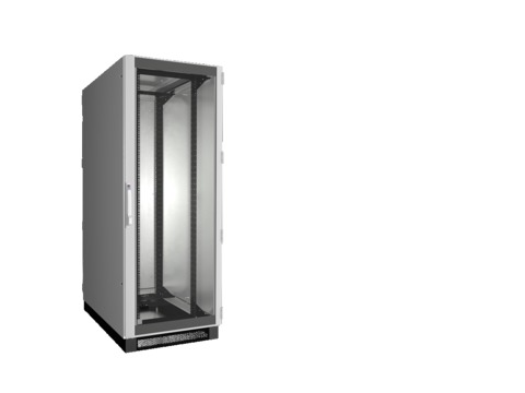 TS IT Шкаф 800x2100x1000 42U с обзорной и стальной дверью 19" монтажные рамы, предсобранный – Rittal