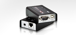 Удлинитель ATEN USB VGA Cat 5 Mini KVM Extender (1280 x 1024@100m)