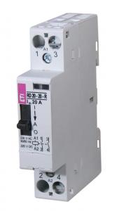 Контактор R 20-10-R 230V AC 20A (AC1) с ручн.управлением