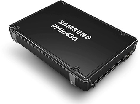 Твердотельный накопитель Samsung Enterprise SSD, 2.5"(SFF), PM1643a, 1600GB, SAS, 12Gb/s, R2100/W180
