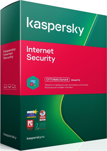 Комплект программного обеспечения Kaspersky Internet Security Russian Edition. 5-Device 1 year Base 