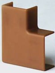 APM 40x17 Угол плоский коричневый (розница 4 шт в пакете, 14 пакетов в коробке)