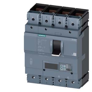 Автоматический выключатель 3VA2 IEC Frame 630 Switching capacity class H Icu=85 kA @ 415 V 4-pole, system protection ETU550, LSI, In=500 A Overload pr