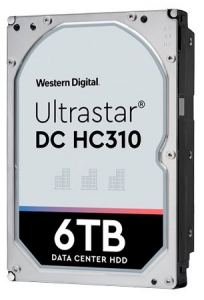 Жесткий диск Western Digital Ultrastar DC HС310 HDD 3.5" SAS 6Tb, 7200rpm, 256MB buffer, 512e (HUS72