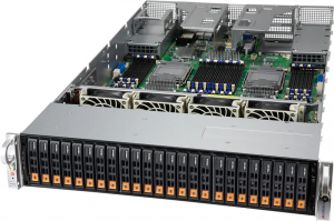 Сервер Supermicro MP SuperServer 2U 240P-TNRT 4x6348H/48x32GB/1x240Gb SM883 SATA/2x10Gb/2x10GbSFP+/2