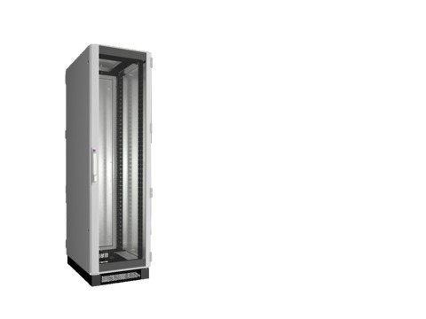 TS IT Шкаф 600x1900x600 38U с обзорной и стальной дверью 19" монтажные рамы, предсобранный – Rittal