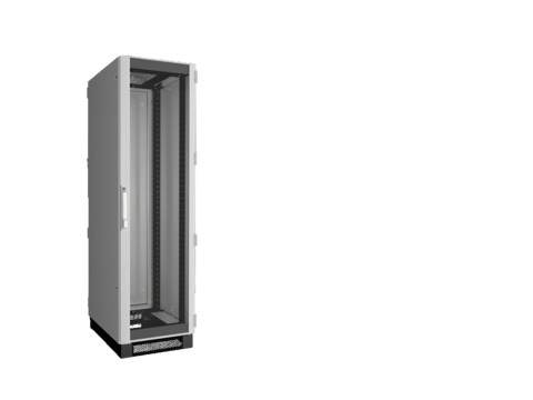 TS IT Шкаф 600x2100x800 42U с обзорной и стальной дверью 19" монтажные рамы, предсобранный – Rittal