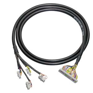Неэкранированный соединительный кабель для SIMATIC S7-300/1500, 0.14 кв. мм, между специальным фронтальным соединителем 4 X 16 полюсным и терминальным