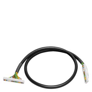 Неэкранированный соединительный кабель для SIMATIC S7-1500 между специальным фронтальным соединителем и терминальным блоком, 50 X 0.14 кв.мм с IDC-раз