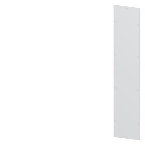 SIVACON, side panel / rear panel, Closed, IP40, H: 2000 mm, W: 400 mm, RAL 7035