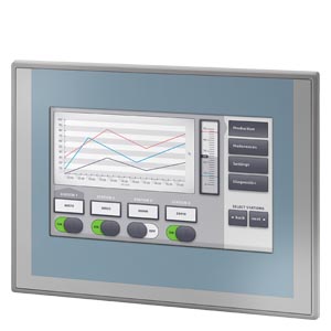 SIMATIC HMI, панель оператора TP700 BASIC, нейтральный дизайн, сенсорное управление, 7" TFT-дисплей, 65536 цветов, интерфейс PROFINET, настройка в сре