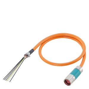 Power cable pre-assembled type: 6FX8002-5EX14 Customer-specific 4x 35+(2x1.5) C, Connector size 3 Core end cut off Length 300 mm UL/CSA DESINA MOTION-