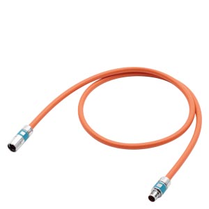 One-cable connection extension 4G0.38+2x0.38+4x0.2 C Socket and connector Speed- Connect M12 female / M12 male UL/CSA DESINA MOTION-CONNECT 500 Dmax= 
