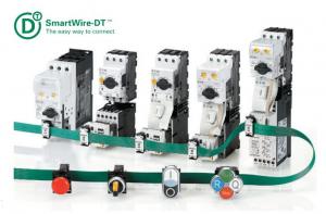 EU1E-SWD-2DX, SWD T-Connector модуль ввода/вывода IP67, 24 В пост. тока, два входа с питанием, одно гнездо входа/выхода M12