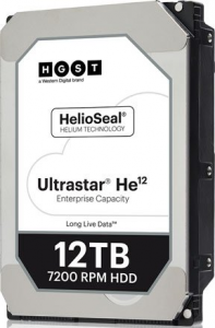 Жесткий диск Western Digital Ultrastar DC HС520 HDD 3.5" SATA 12Тb, 7200rpm, 256MB buffer, 512e (HUH