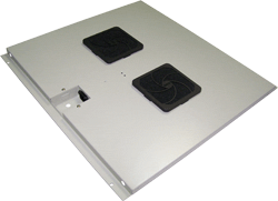 Блок вентиляторов Блок 4-х вентиляторов в крышу шкафа Eco глубиной 600 мм