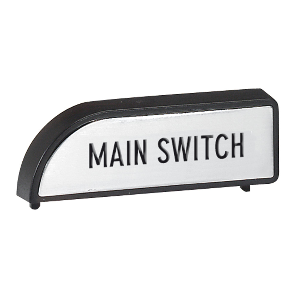 Маркировка "Main Switch" для выкл.разъед.    – Legrand