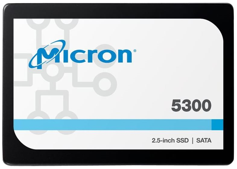 Твердотельный накопитель Micron 5300PRO 7.68TB SATA 2.5" SSD Enterprise Solid State Drive, 1 year