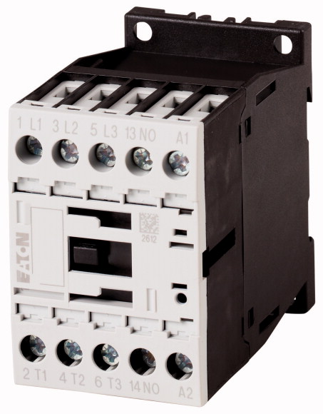 Контактор DILM15-10(230V50HZ,240V60HZ) 15,5 А, управляющее напряжение 230В (АС), 1 НО доп. контакт, категория применения AC-3, AC-4
