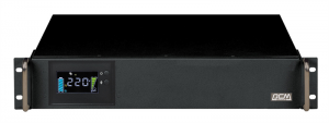 Источник бесперебойного питания Powercom King Pro RM KIN-1200AP, LCD, 1200VA/960W, SNMP Slot, black 