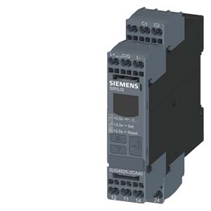 Digital monitoring relay for residual current monitoring with residual-current transformer 3UL23 for IO-Link Setting range 0.03 A to 40 A separate for