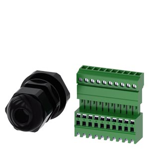 3SU1900-0JC10-0AA0 – Siemens Metric screw connection M20 for routing the Round cable into IO link housing, for plastic or metal Enclosure with 1-3 control points, including 10-pol