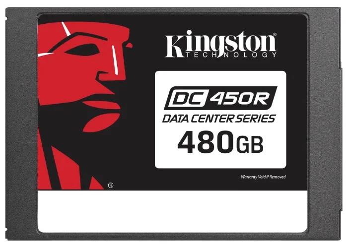 Твердотельный накопитель Kingston Enterprise SSD 480GB DC450R 2.5" SATA 3 R560/W510MB/s 3D TLC MTBF 