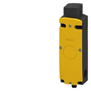 Safety position switch with tumbler locking force 1300 N, 5 directions of approach, solenoid-locked, magnet voltage 24 V DC, monitoring actuator 2 NC/