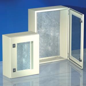 Навесной шкаф CE, с прозрачной дверью, 600 x 600 x 250мм, IP55