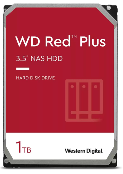 Жесткий диск Western Digital HDD SATA-III 12Tb NAS Red Plus WD120EFBX, 7200RPM, 256MB buffer, 1 year