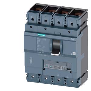 Автоматический выключатель 3VA2 IEC Frame 400 Switching capacity class M Icu=55 kA @ 415 V 4-pole, system protection ETU350, LSI, In=400 A Overload pr