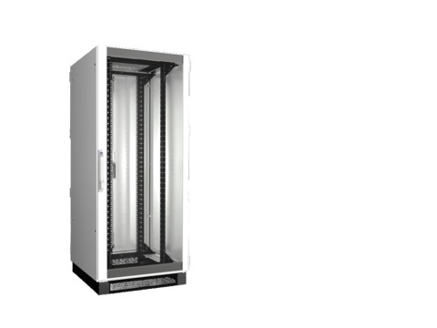 TS IT Шкаф 800x1900x800 38U с обзорной и стальной дверью 19" монтажные рамы, предсобранный – Rittal