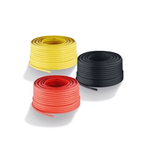 Flat cable 50 meter EPDM ye