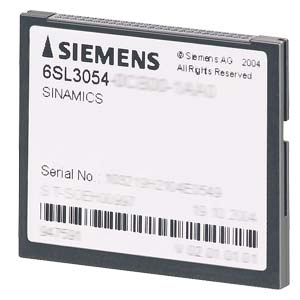 SINAMICS S120 COMPACTFLASH CARD WITH FIRMWARE OPTION PERFORMANCE-EXTENSION INCLUDING CERTIFICATE OF LICENCE V4.8