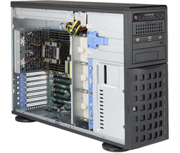 Серверная платформа Supermicro SuperServer 4U 7049P-TR noCPU(2)2nd Gen Xeon Scalable/TDP 70-205W/ no