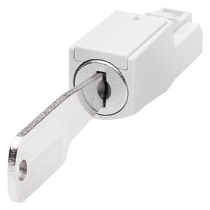 6GK19011BB500AA0 – Siemens IE RJ45 port lock RJ45 port lock with keys for mechanical locking of RJ45 ports 1 pack = 1 unit
