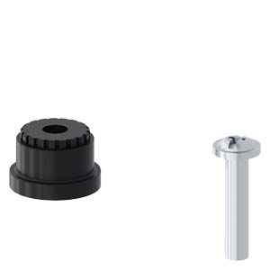 ADAPTER+SCREW FOR COMPENSATING INSTALLATION DEPTH FOR TWIST LEVER ADJUSTABLE LENGTH AND ROD LEVER 3SE51..-, IF REQUIRED FOR CHANGING OVER FROM 3SE21 (