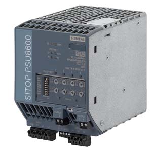 SITOP, стабилизированный блок питания PSU8600 20A/4X 5A PN, вход: 3х-фазный ~400-500 В, выход: =24 В/20 A/4X 5 A, с интерфейсом PN/IE