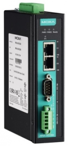 Ethernet сервер последовательных интерфейсов, 1xRS-232/422/485, с каскадированием (2xEthernet, 2 IP-