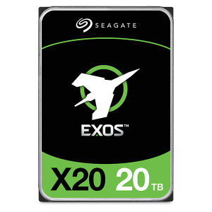 Жесткий диск HDD SATA Seagate 20Tb, ST20000NM007D, Exos X20, 7200 rpm, 256Mb buffer 512e/4KN, 1 year