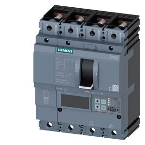 Автоматический выключатель 3VA2 IEC Frame 250 Switching capacity class H Icu=85 kA @ 415 V 4-pole, system protection ETU850, LSI, In=250 A Overload pr