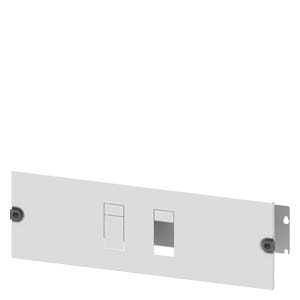 ALPHA 630 Universal Circuit breaker kit 1x 3VA10-11/100A/160A 3+4-pole H=200 mm W=600 mm, horizontal Installation, for RCD module infeed side
