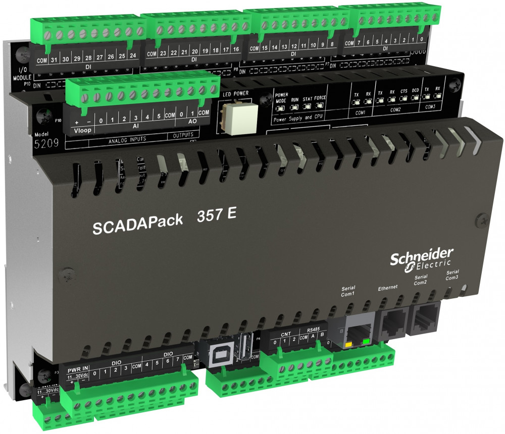SCADAPack 357E RTU,IEC61131,24В,2 A/O