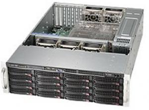 Серверный корпус Supermicro SuperChassis 3U 836BE1C-R1K03B/ no HDD(16)LFF/ no HDD(2)SFF(optional)/ 7