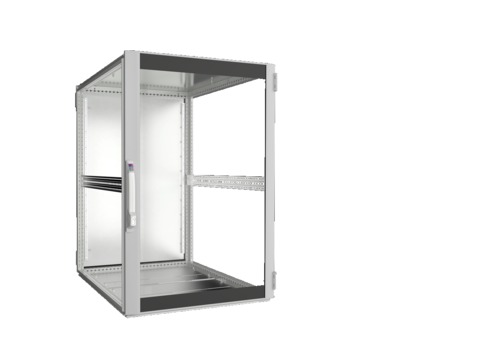 TS IT Шкаф 800х1200х1000 с обзорной и стальной дверью, без 19", IP55 – Rittal
