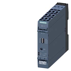 AS-i SlimLine Compact module SC22.5, IP20, analog, 4AI-C/V spring-type terminals 4 x analog input Inputs switchable C/V Overall width 22.5 mm