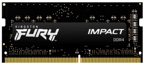 Оперативная память Kingston 8GB 2666MHz DDR4 CL15 SODIMM FURY Impact, 1 year