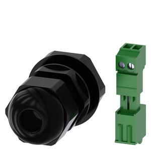 3SU1900-0JB10-0AA0 – Siemens Metric screw connection M25 for routing the Round cable into AS-i-housing, for plastic or metal Enclosure with 4-6 control points, including 2-pole ca