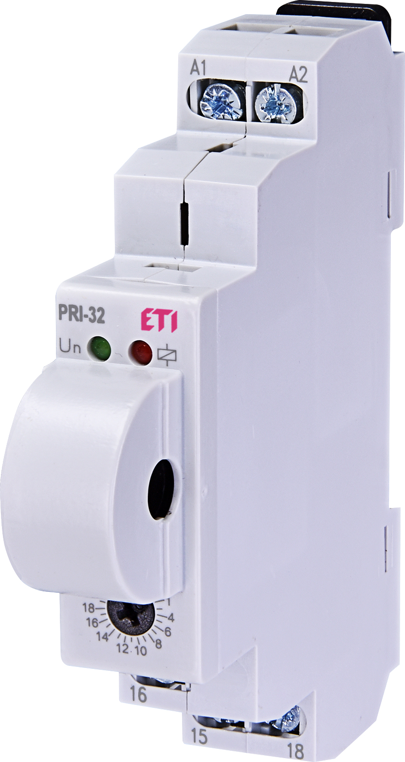 Реле контроля потребляемого тока PRI-32 UNI 24-240V AC, 24V DC (1..20A) (1x8A_AC1)