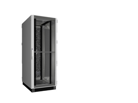 TS IT Шкаф 800x2100x1000 42U вентилируемые двери, 19" монтажные рамы, предсобранный – Rittal